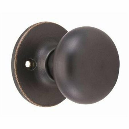 HEAT WAVE Cambridge 2-Way Dummy Door Knob, Reversible for Left or Right Handed Doors HE271053